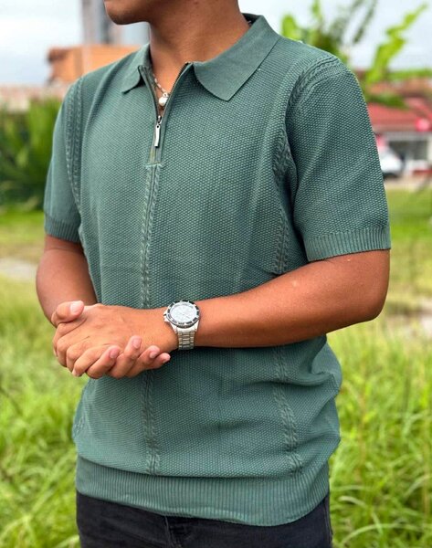 Polo en maille pour homme