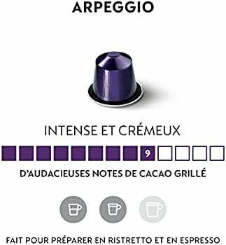 Capsules Arpeggio Nespresso
