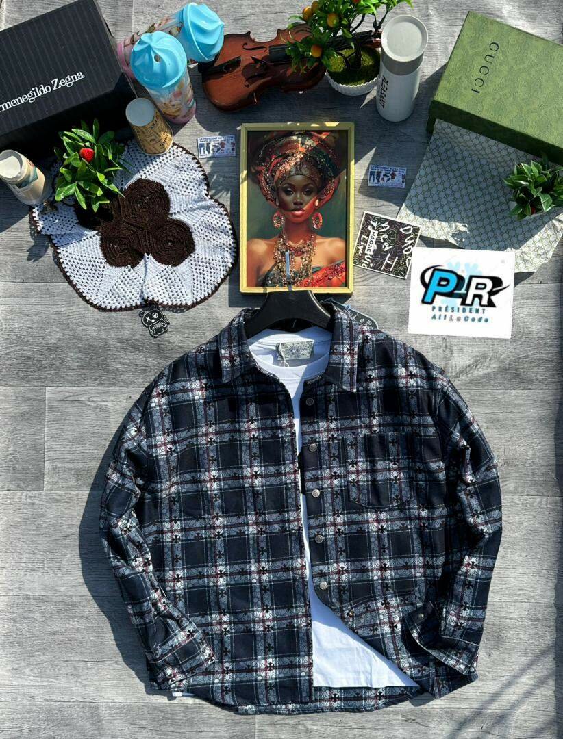 Chemise à motifs homme