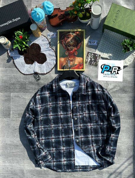 Chemise à motifs homme