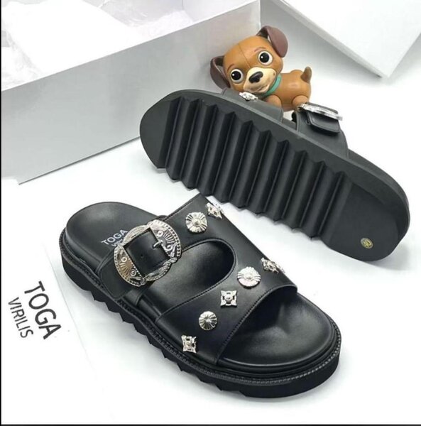 Tongs en cuir Toga Virilis