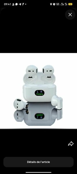 Écouteurs sans fil Bluetooth