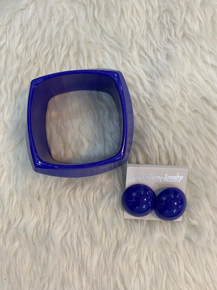 Set de bijoux coloré moderne