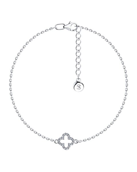 Bracelet Trèfle en argent 925