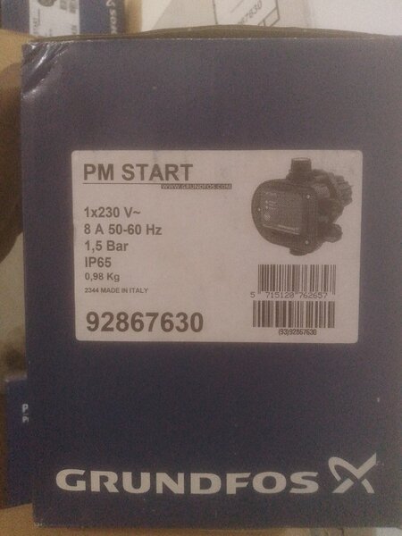 Grundfos PM Start 1.5bar