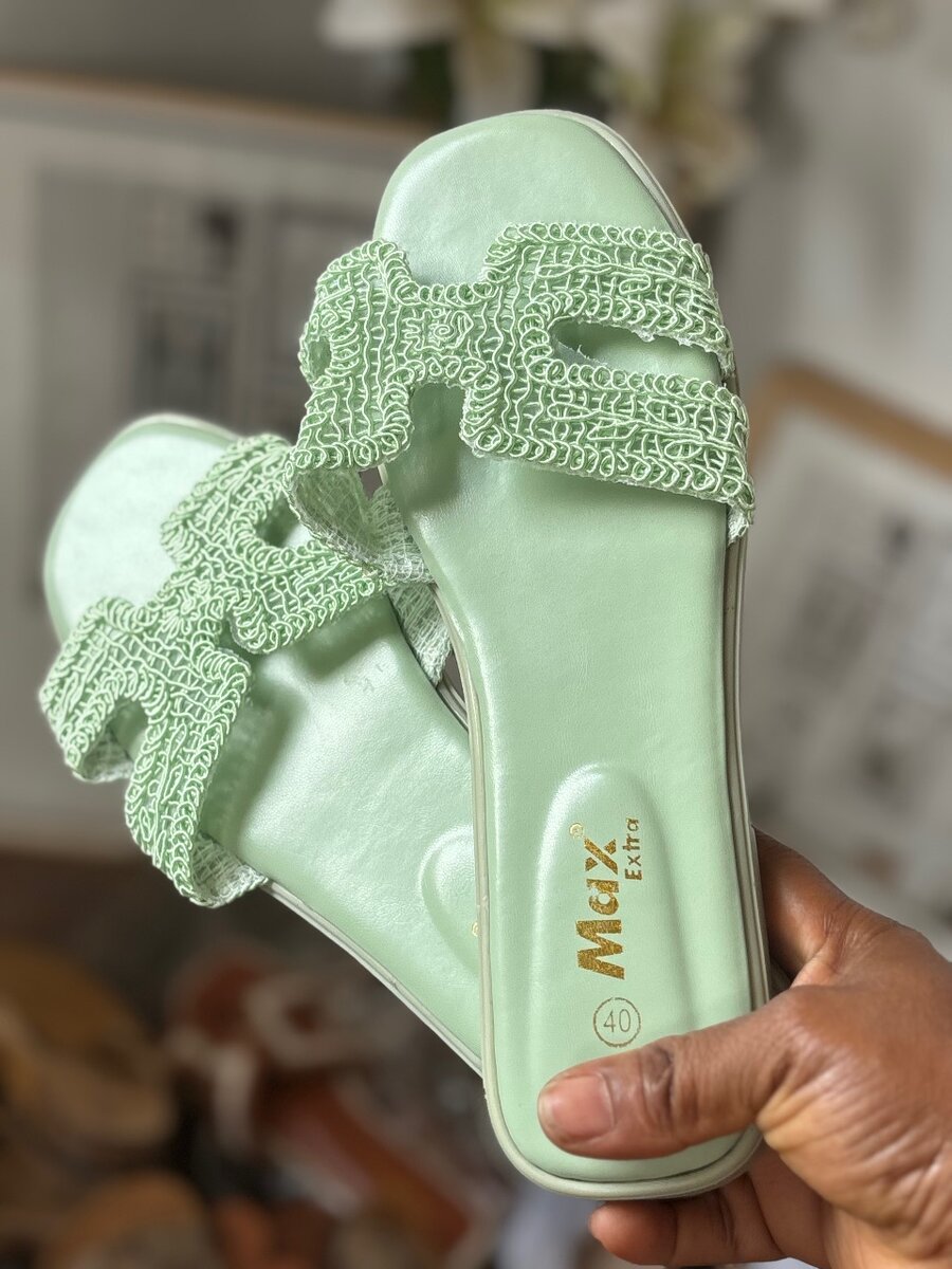 Ladies slippers available