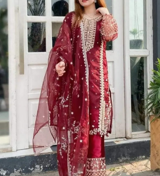 *Fancy Organza 3pcs*