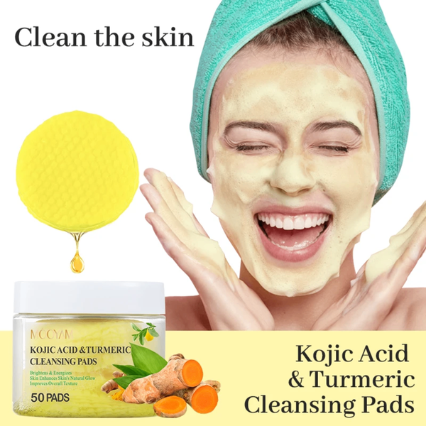 Pads Nettoyants Curcuma Kojic