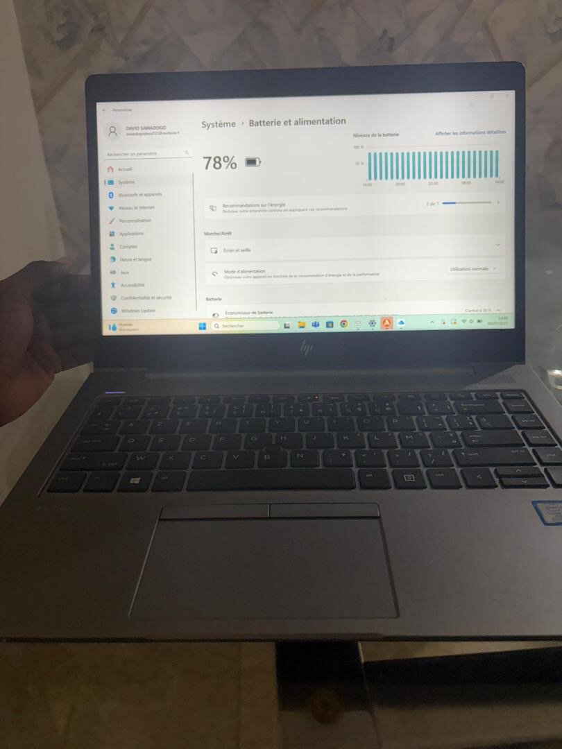 Ordinateur portable HP fiable