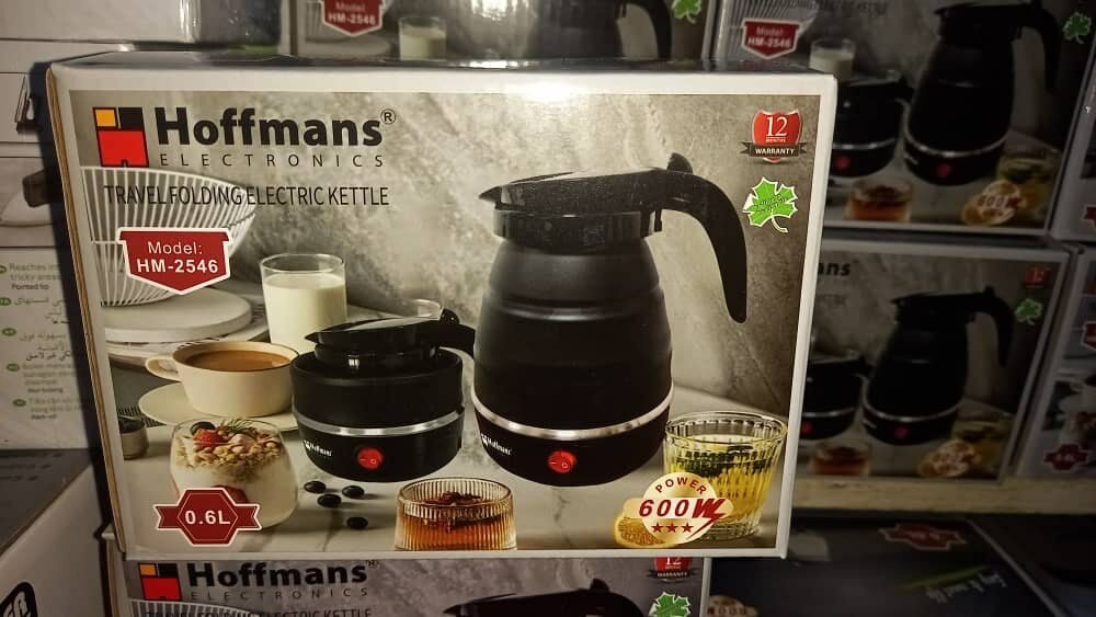 Foldable travel kettle