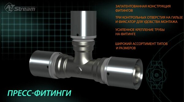 Пресс фитинги