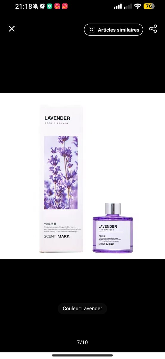 Désodorisants bâtonnets