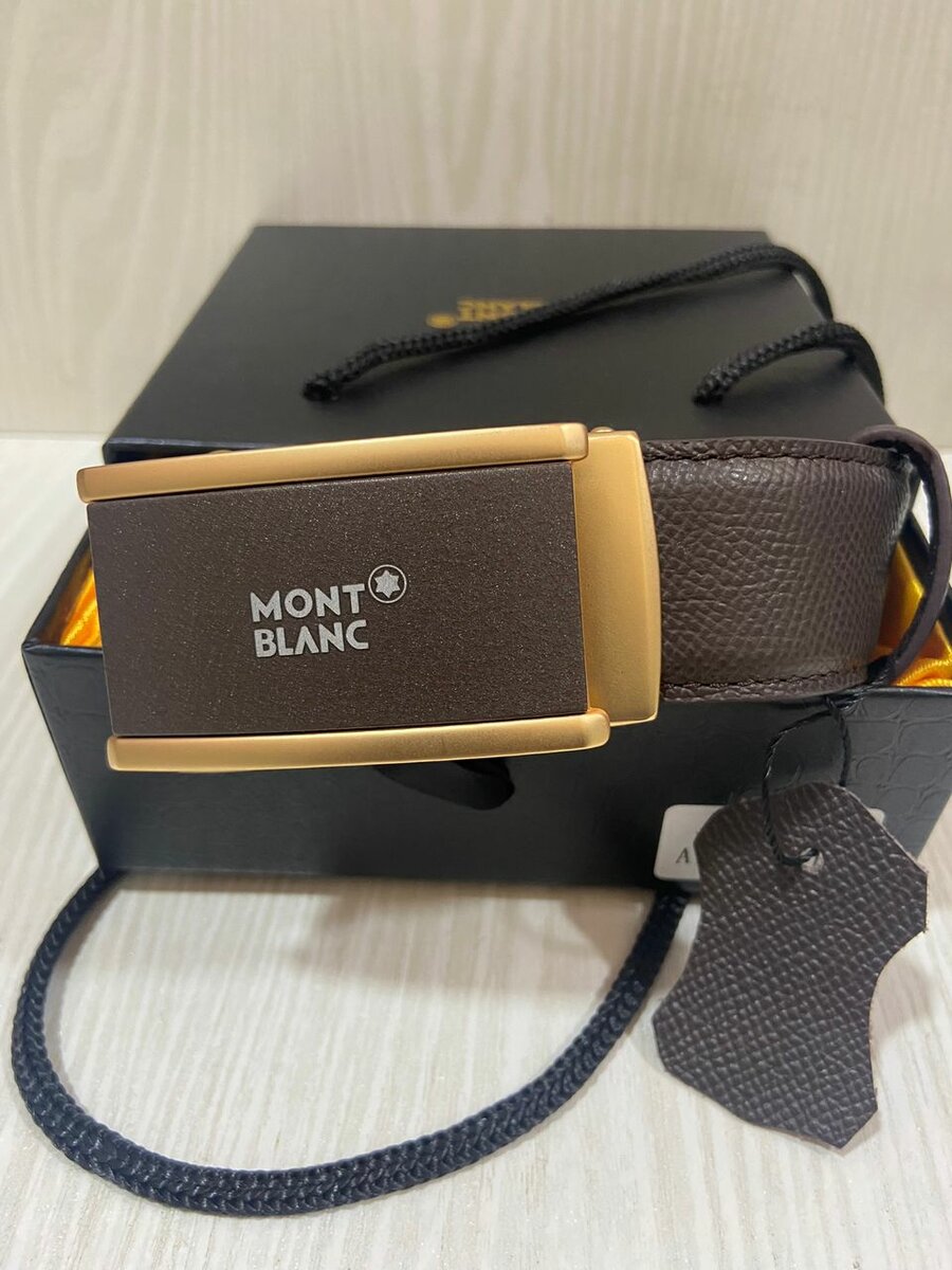 Ceinture en cuir Montblanc