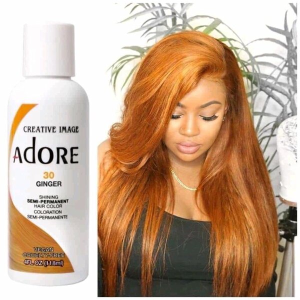Coloration Cheveux Adore Gingembre