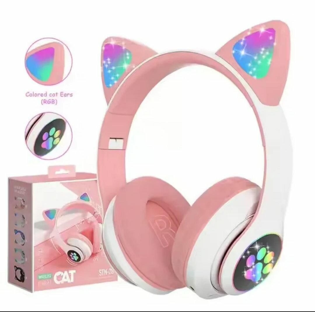 Casque bluetooth lumineux