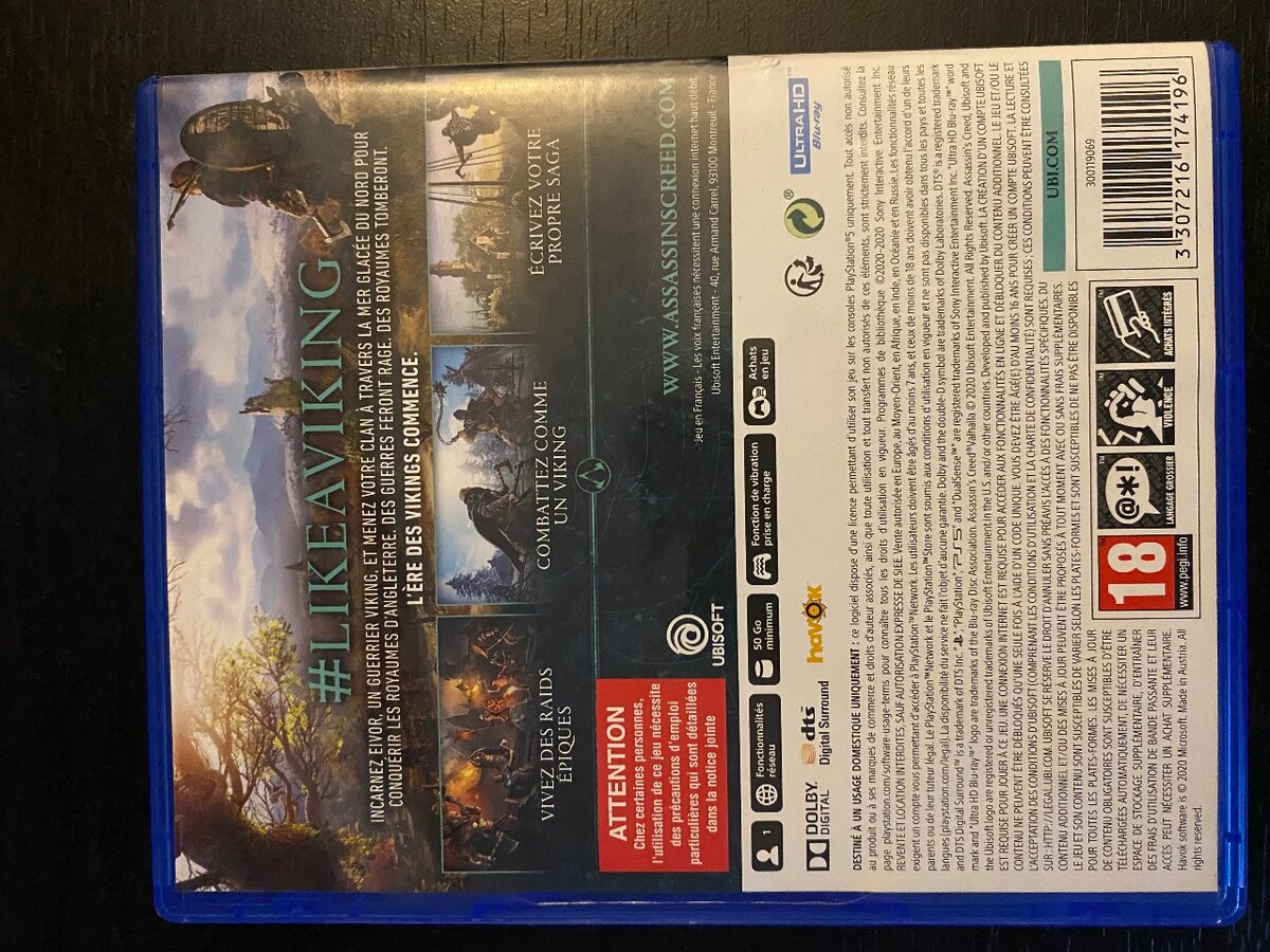 Assassins creed valhalla ps5