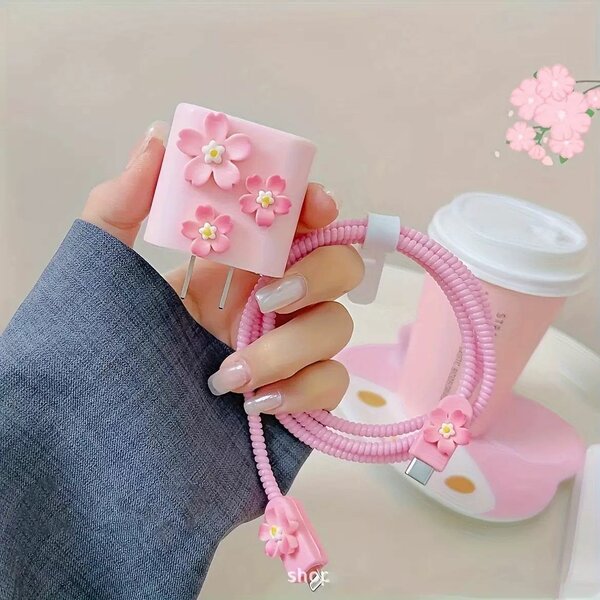 Chargeur décoratif papillon