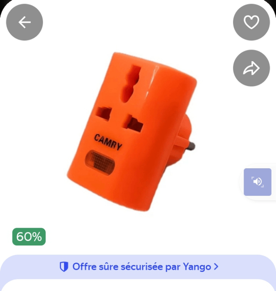 Adaptateur de Prise Universel