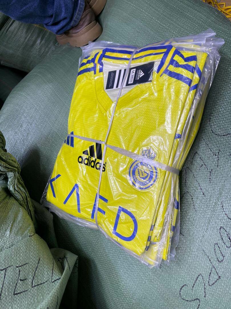 Soccer jerseys available