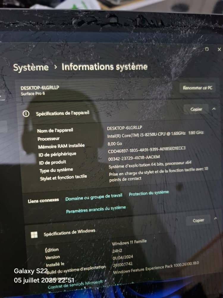 Microsoft Surface Pro 6