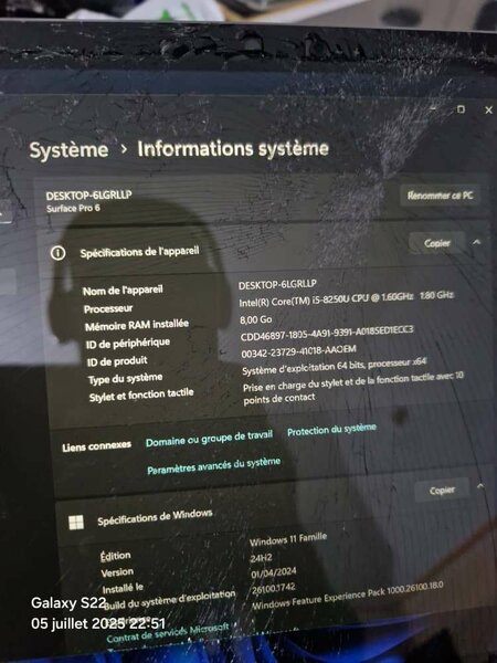 Microsoft Surface Pro 6