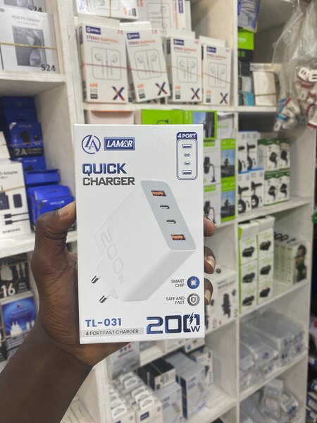 Chargeur Rapide LAMOR 20W 4 Ports