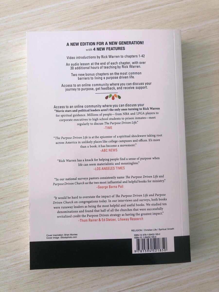 The Purpose Driven Life