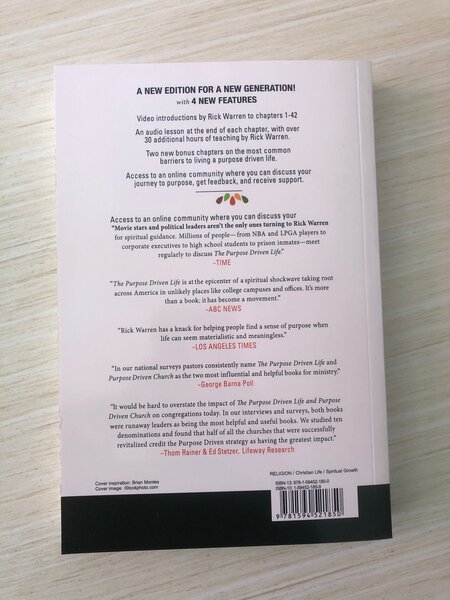 The Purpose Driven Life