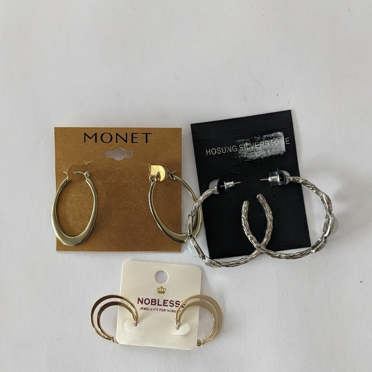 3 piece glow earrings