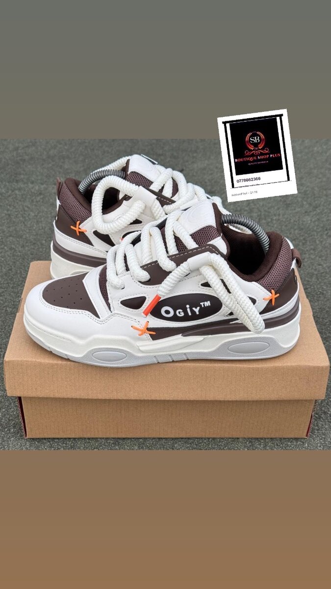 Basket  ogiy authentique avec sa boîte