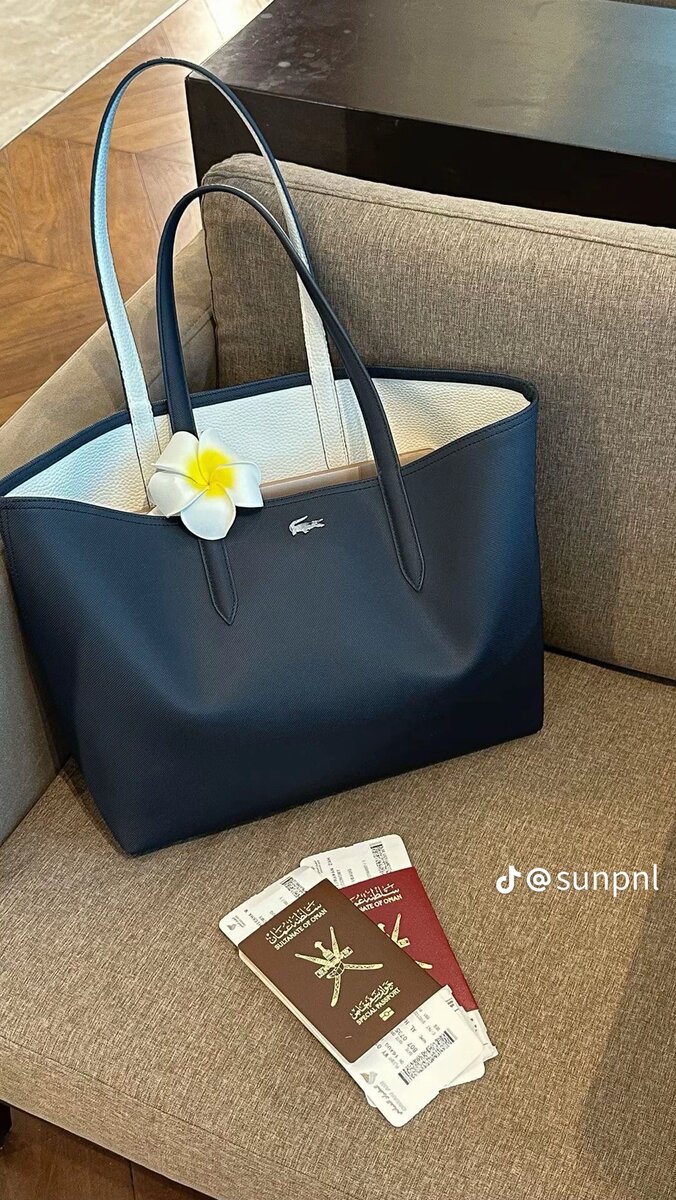 Sac cabas réversible Lacoste