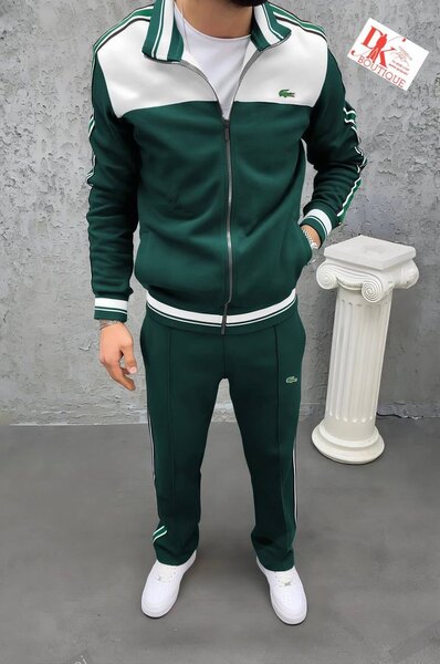 Survêtement vert élégant homme