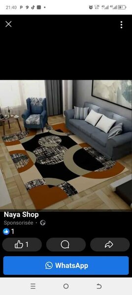 Tapis Moderne Géométrique