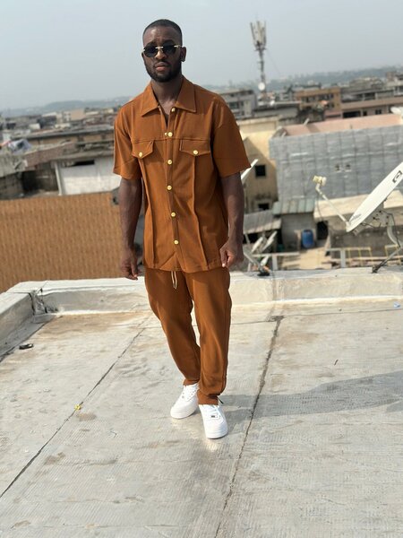 Ensemble décontracté coloré pour homme
