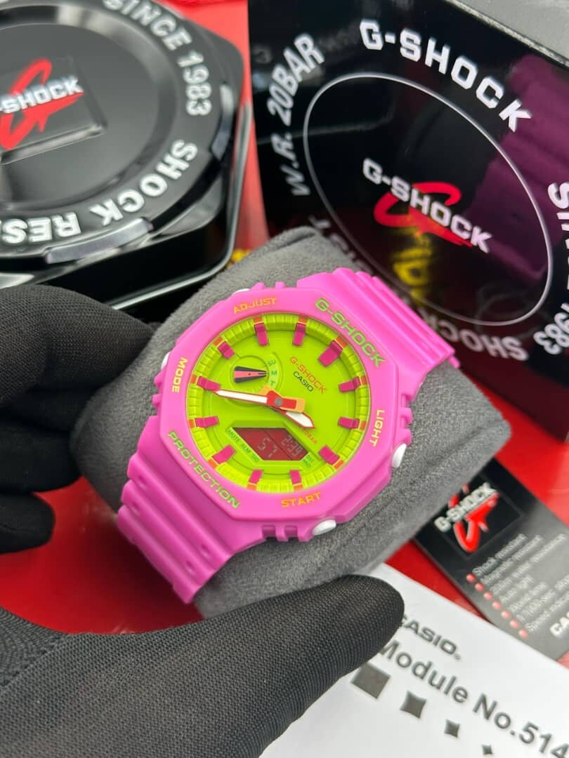 Montre Casio G-Shock Colorée
