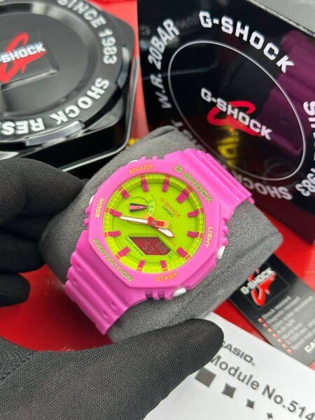 Montre Casio G-Shock Colorée