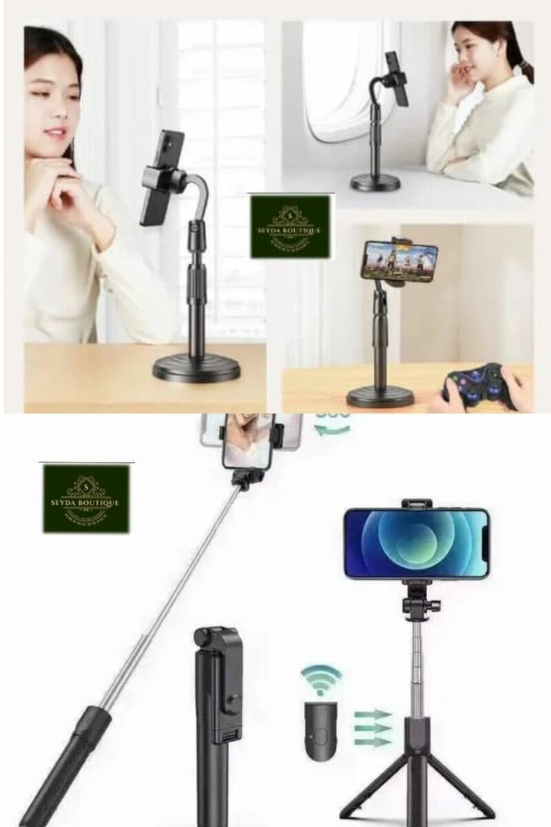 Trépied Selfie Stick Bluetooth