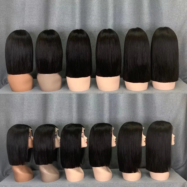 Perruque Bob Chic en Dentelle