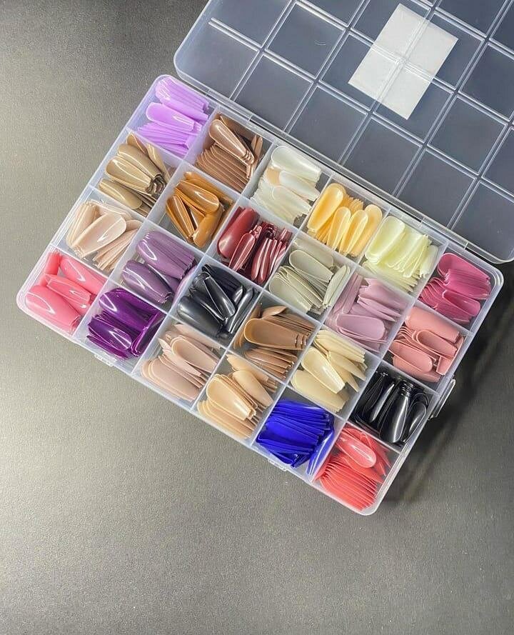 Professional manicure Artificial Nails - Multicolour