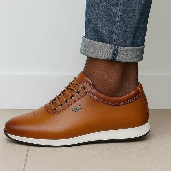 Chaussures en cuir élégantes