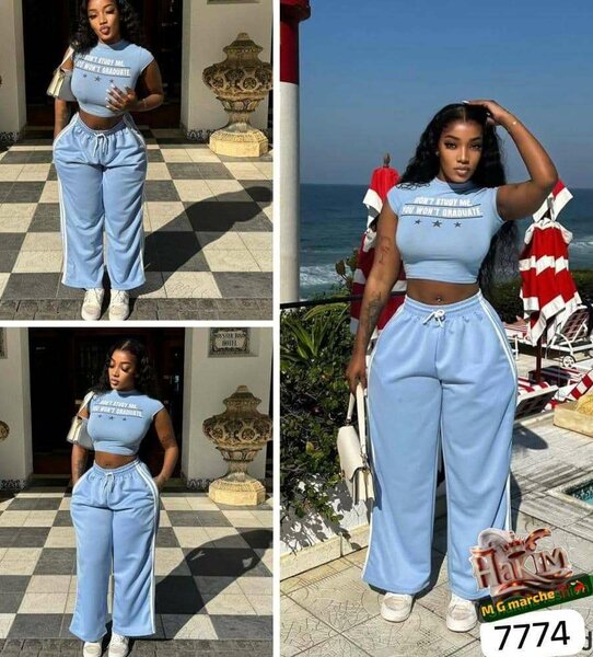 Tenue de sport élégante femme