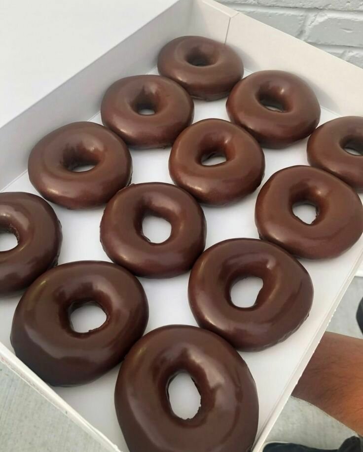 Donuts au chocolat
