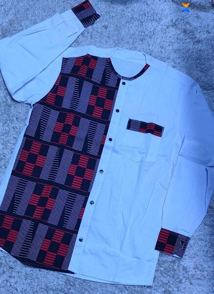 Chemise africaine colorée
