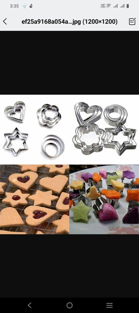 Cookies Cutter 12pcs in pack 1 pack