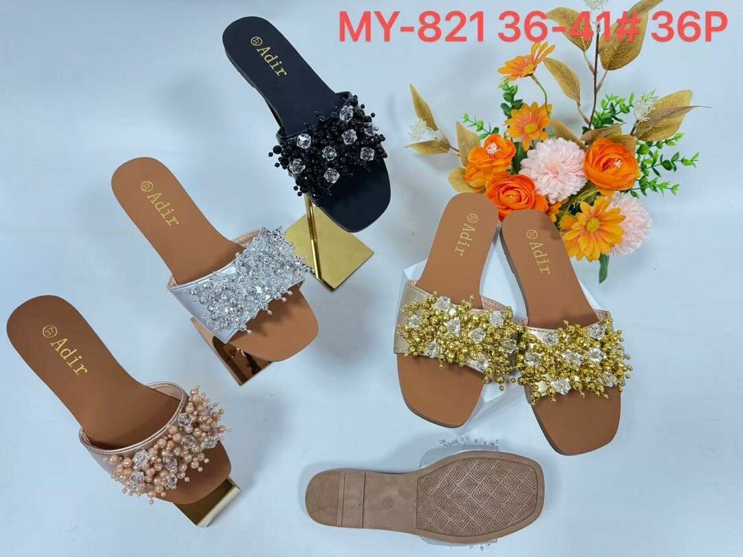 Sandales à talons perle élégantes