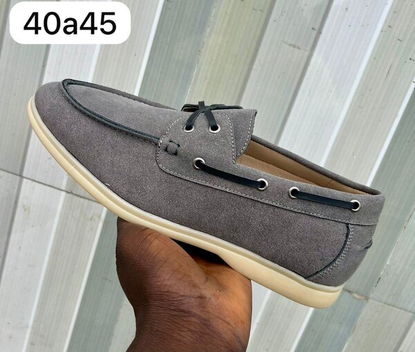 Mocassins décontractés en daim