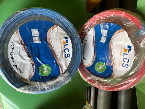 Câble électrique LCS 100m 1,5