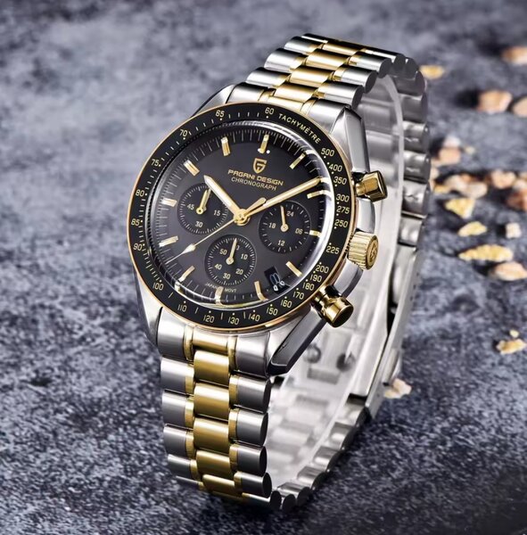 Montre Chrono Lux Verre Saphir