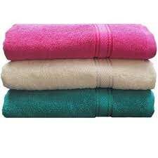 Lot de 3 serviettes de bain luxueuses 100 % pur coton turc,