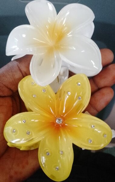 Pinces à cheveux fleure
